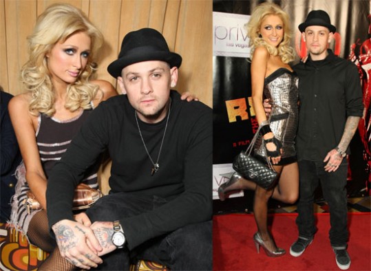 Paris Hilton z Benjijem na premieri