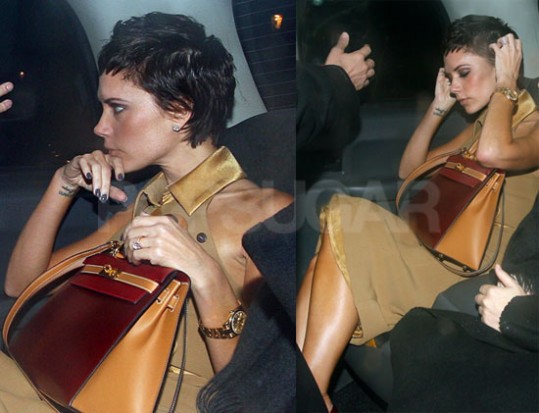 Victoria Beckham solo v Londonu