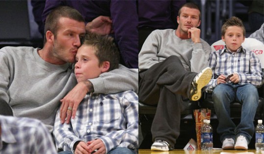 David Beckham je zvest Lakersom