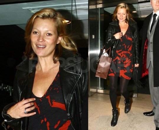 Kate Moss spet v Londonu