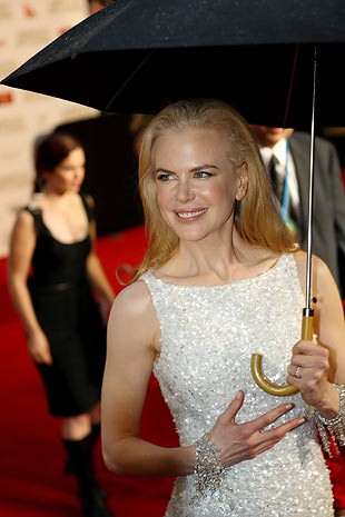 Deževna premiera filma 'Australia'
