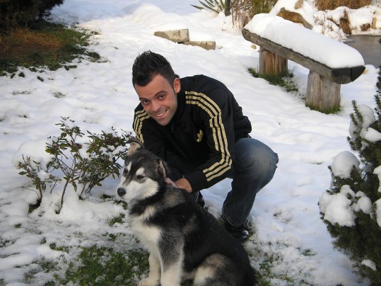 Vlado (Casanova) ima novega štirinožnega prijatelja