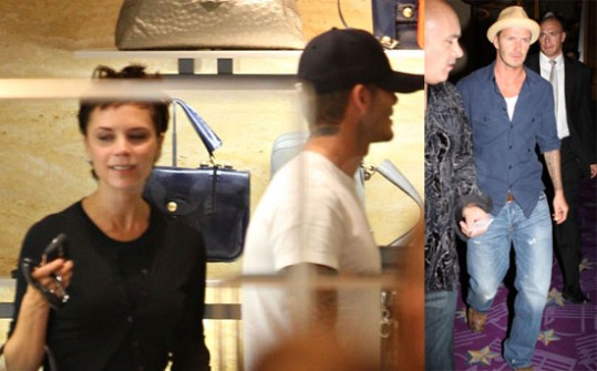 David in Victoria Beckham nakupujeta
