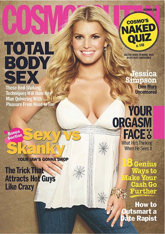 Jessica Simpson v Cosmopolitanu