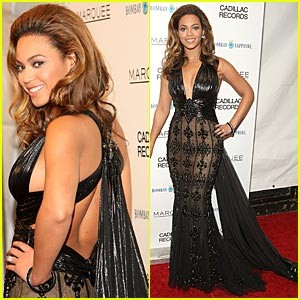Beyonce na Cadillacovi premieri