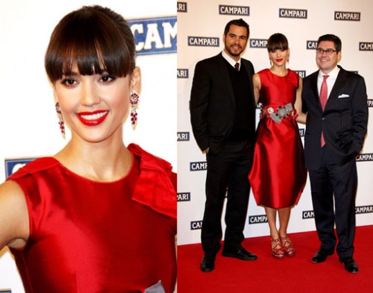 Jessica Alba v Milanu