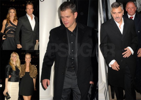 George Clooney in Matt Damon pripravila dobrodelno zabavo