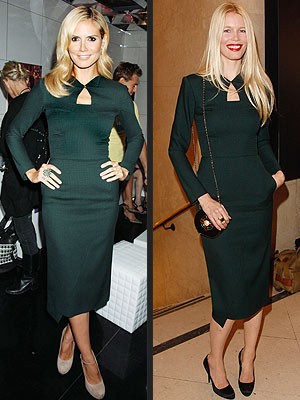 Zvezdniški dvoboj: Heidi Klum in Claudia Schiffer