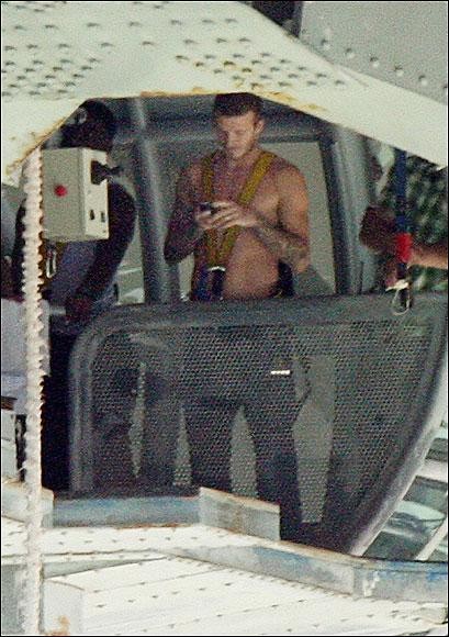 David Beckham skočil v globino