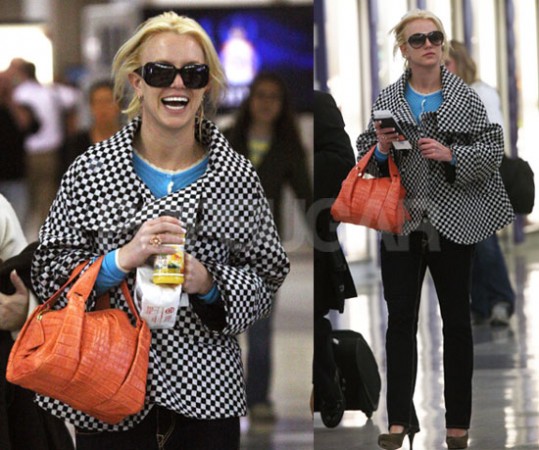 Britney letela na Japonsko