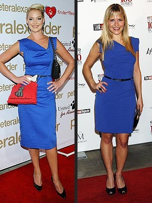 Zvezdniški videz: Katherine Heigl in Sally Pressman