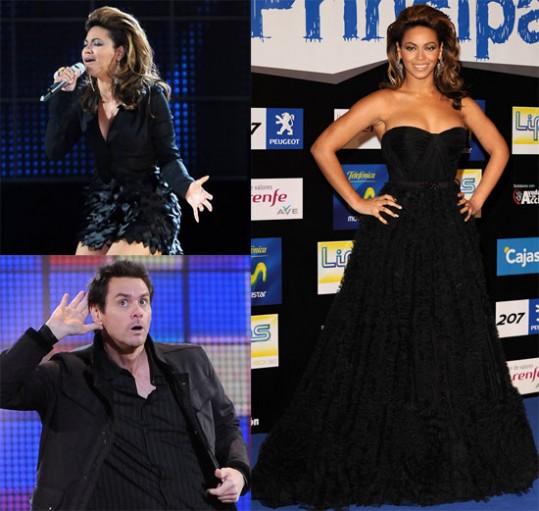 Beyonce v španski prestolnici