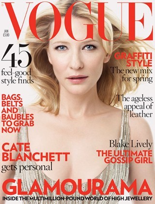 Cate Blanchett v reviji Vogue