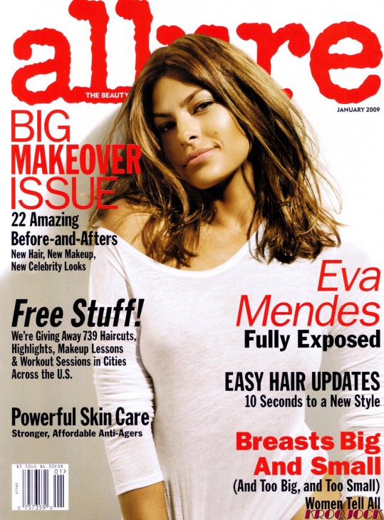Eva Mendes v reviji Allure