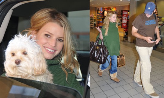 Jessica in Tony spet doma