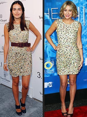 Zvezdniški dvoboj: Camilla Belle in Lauren Conrad