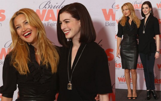 Kate in Anne na promociji Bride Wars