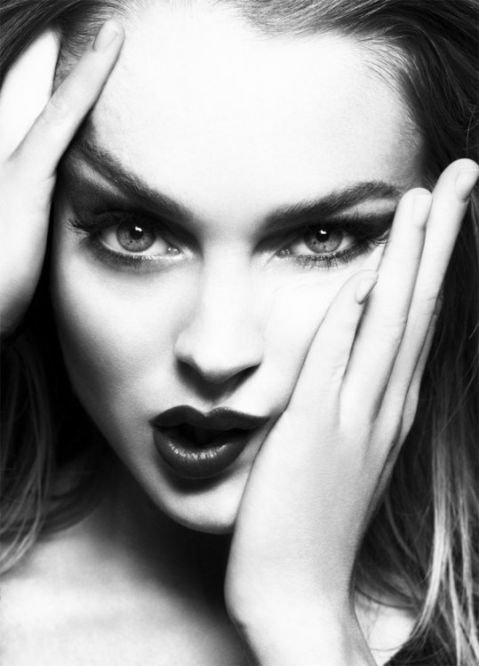 Lindsay Lohan v reviji Interview
