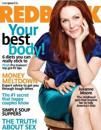 Julianne Moore v reviji Redbook
