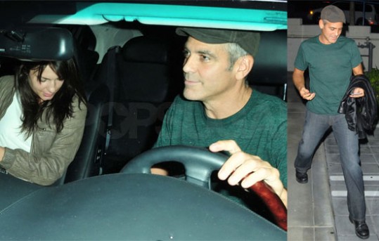 George Clooney na večerji