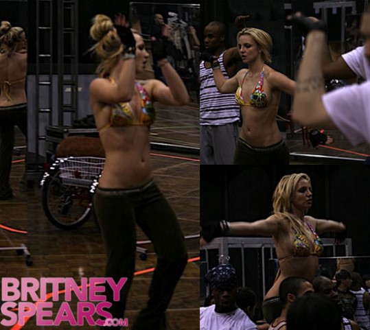 Britney se pripravlja na turnejo