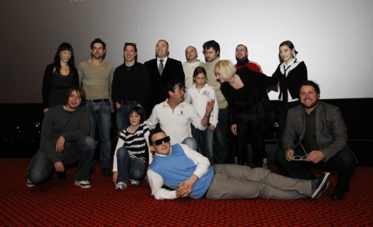 Na premieri filma Bolt