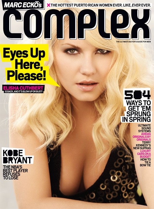 Elisha Cuthbert v reviji Complex