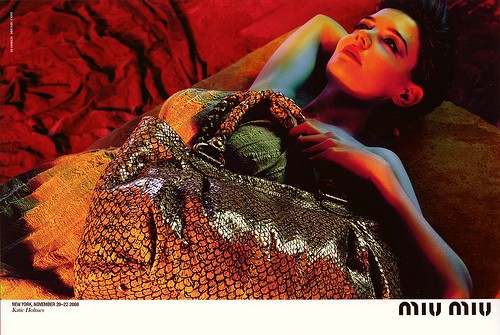 Katie Holmes kot model