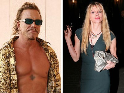 Sta Mickey Rourke in Courtney Love par?