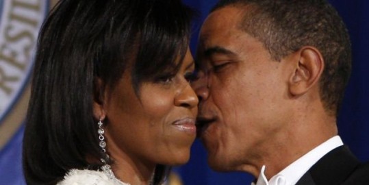Obama za Valentinovo v Chicagu