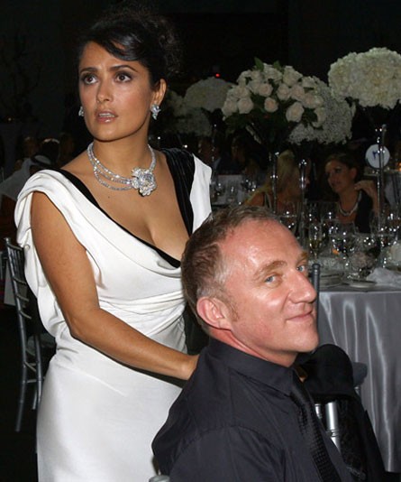 Poročena Salma Hayek
