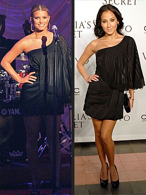 Zvezdniški dvoboj: Jessica Simpson in Adrienne Baillon