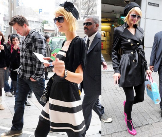 Paris Hilton v Tokiu