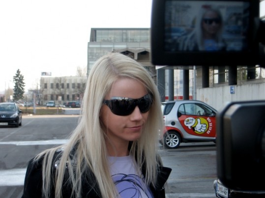 Taya na fotografiranju za Maxim