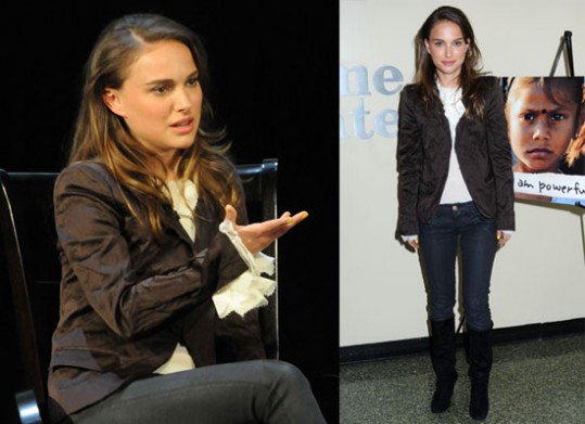 Močna Natalie Portman je prisluhnila