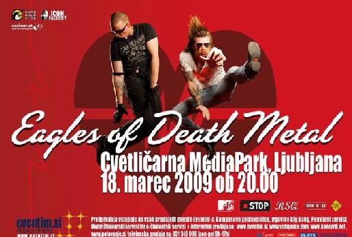 Eagles of Death Metal ponovno pri nas