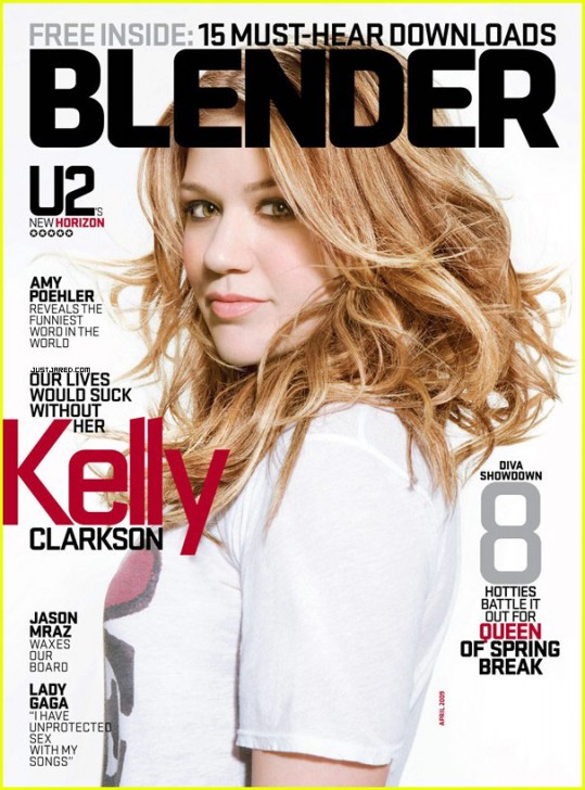Kelly Clarkson na naslovnici Blenderja