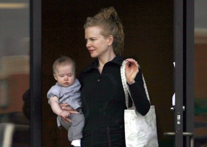Nicole Kidman je povsem običajna mama