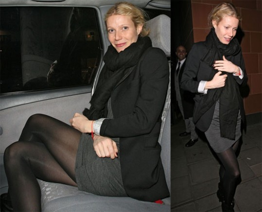 Gwyneth Paltrow v Londonu