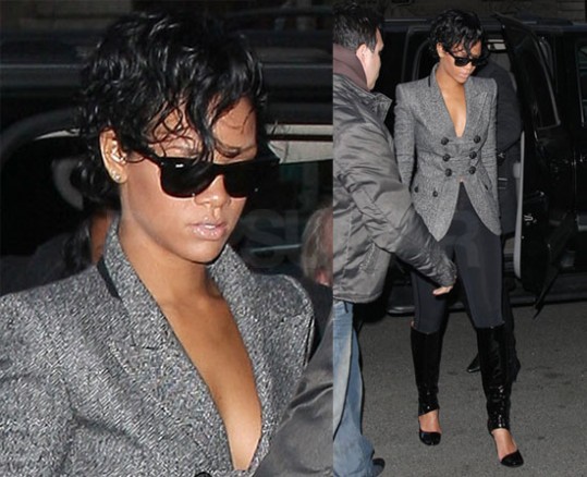 Rihanna prispela v NY