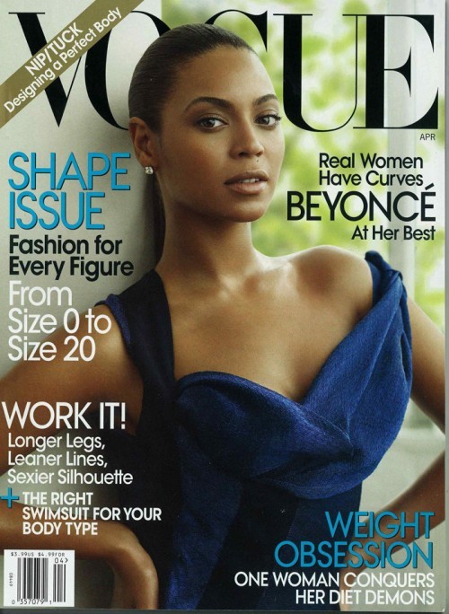 Beyonce v reviji Vogue