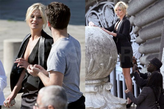 Kate Moss na čik pavzi