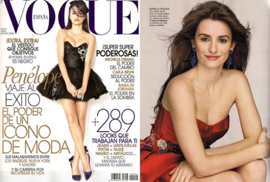 Penelope Cruz na naslovnici Vogue