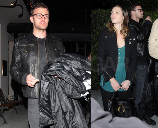 Justin in Jessica v Los Angelesu