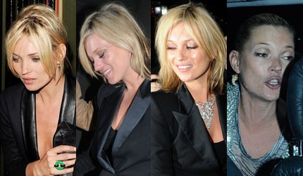 Poljub Kate Moss vreden 9.000 dolarjev