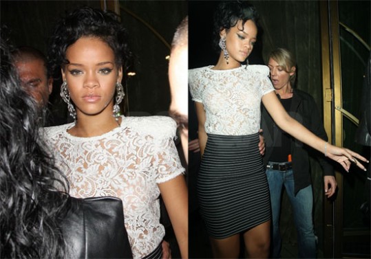 Rihanna novemu fantu plesala v naročju