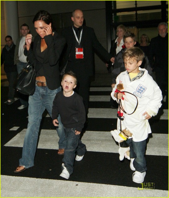 Victoria Beckham navijala za moža