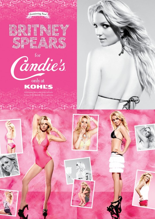 Britney obraz znamke Candie's