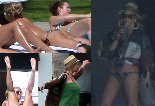 Jessica Simpson in njen mini bikini