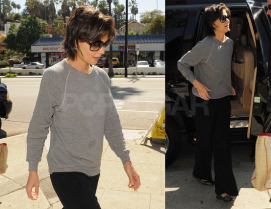 Katie Holmes v plesnem studiu